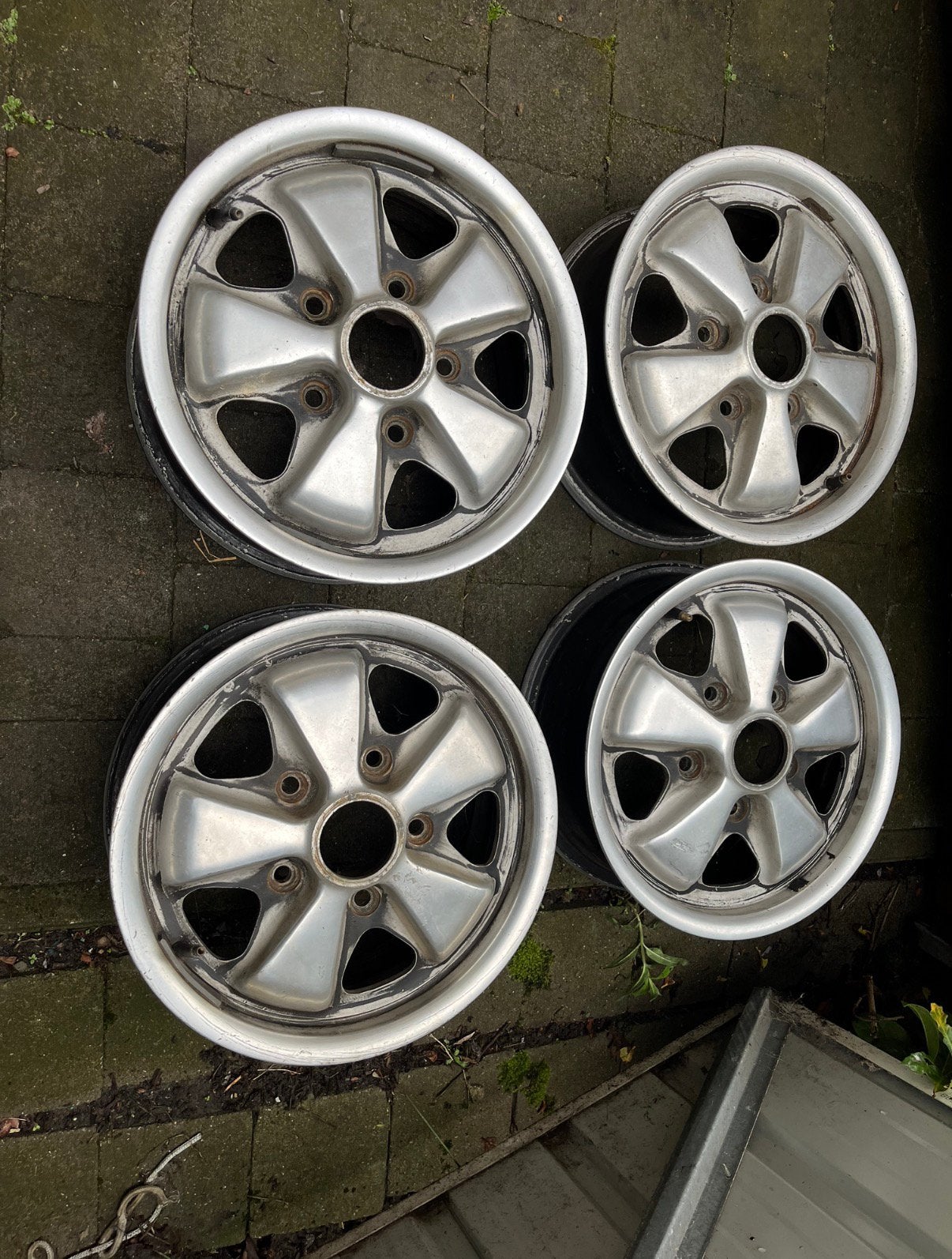 Jantes Fuchs d'origine Porsche 4 14 X 5,5 J, Autos : Pièces & Accessoires, Enlèvement, Jante(s)