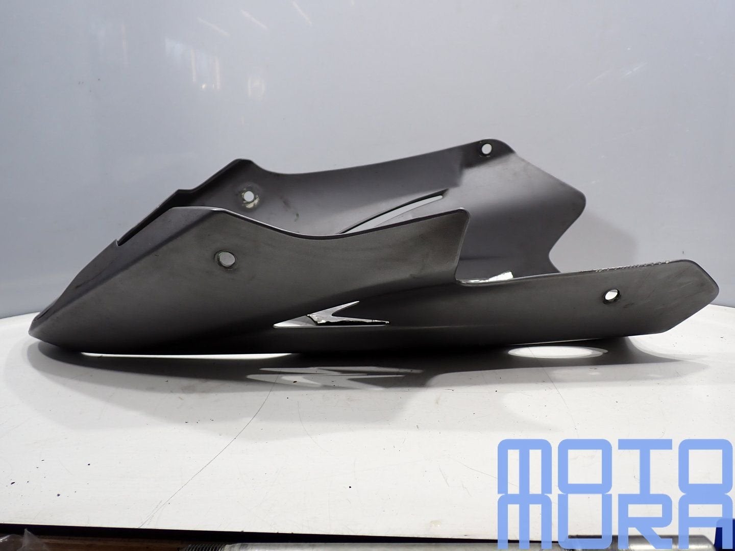 Bellypan voor de Triumph Street triple 675 2007 - 2012 onder, Gebruikt, -, -, Ophalen of Verzenden