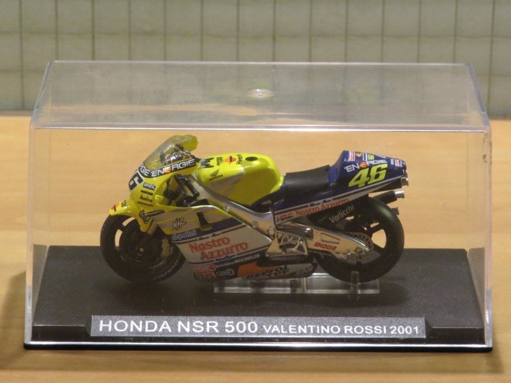 Valentino Rossi Honda NSR500 2001 1:24, Hobby en Vrije tijd, Ophalen of Verzenden, Nieuw, Motor, Overige merken