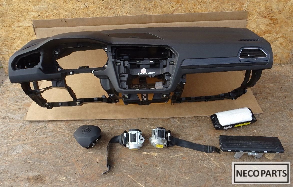 VOLKSWAGENTIGUAN 2 5NA FACELIFT DASHBOARD AIRBAG LEVERBAAR!!, Gebruikt, -, Volkswagen, -
