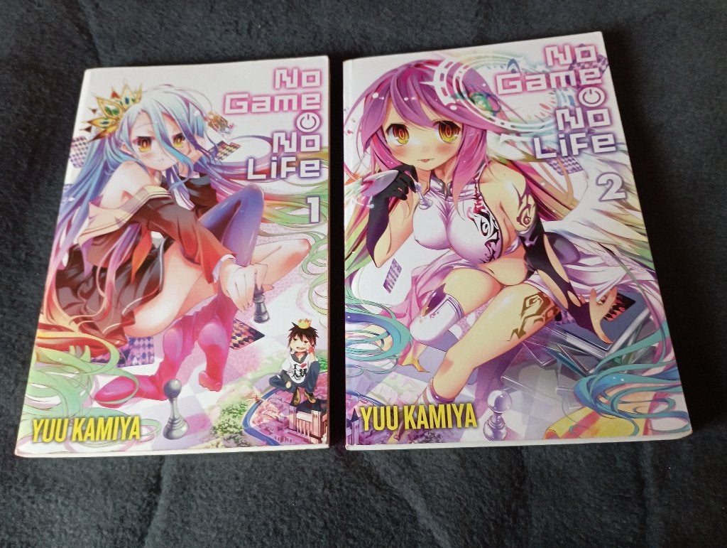 manga no game no life 1 en 2, Meerdere comics, Ophalen of Verzenden, Zo goed als nieuw, Japan (Manga)