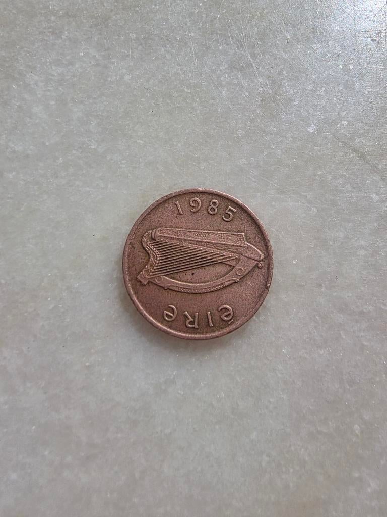 1985 TWEE PENCE IERLANDSE MUNT - MOOIE WERELDMUNT!!!, Enlèvement ou Envoi