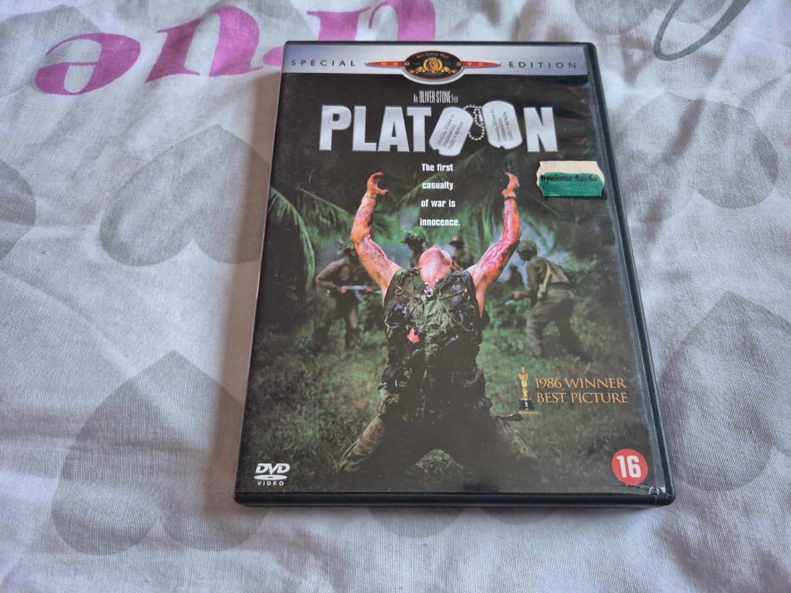 dvd platoon werkende staat, Ophalen of Verzenden