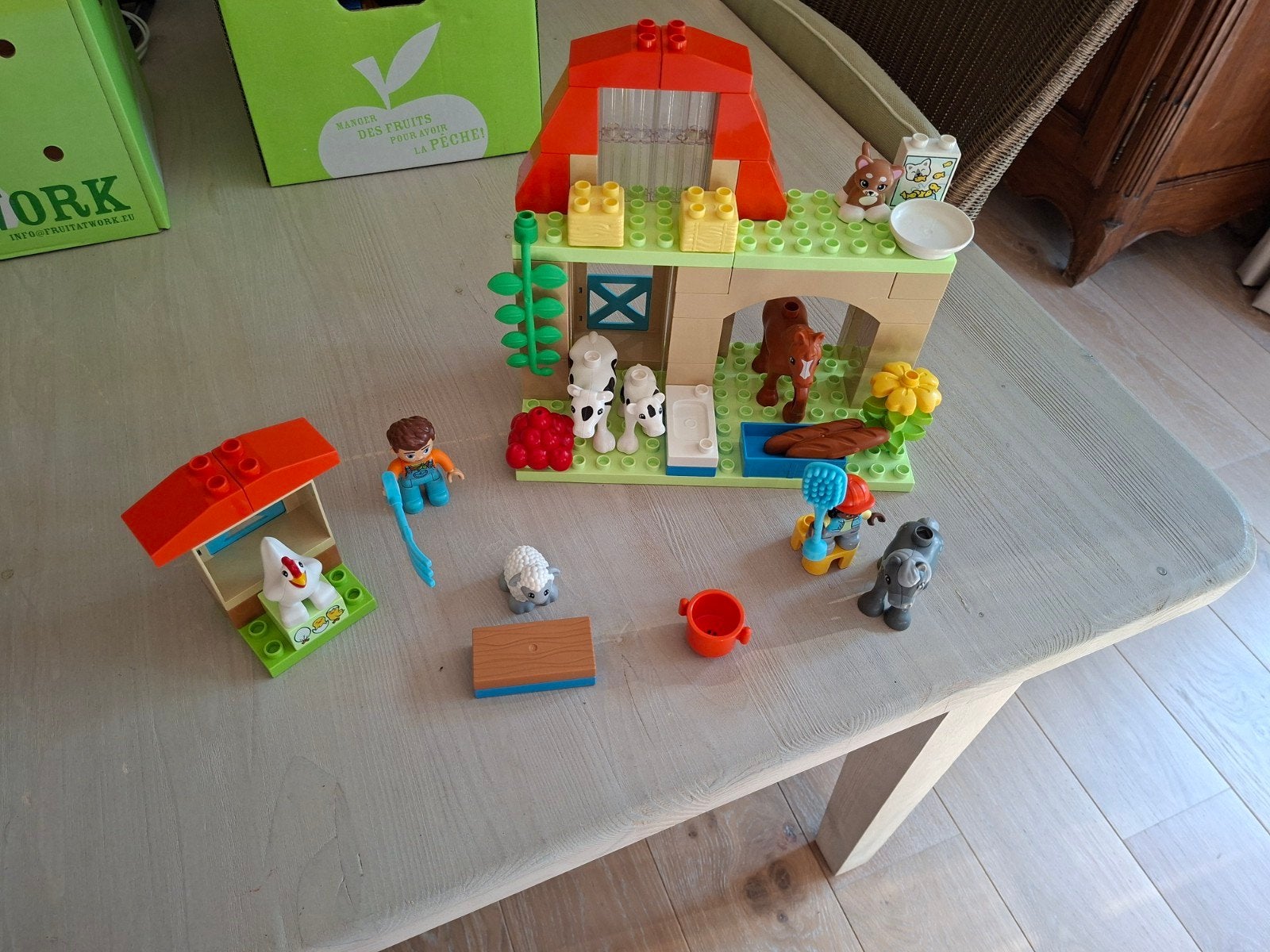 Duplo Boerderij, Enlèvement
