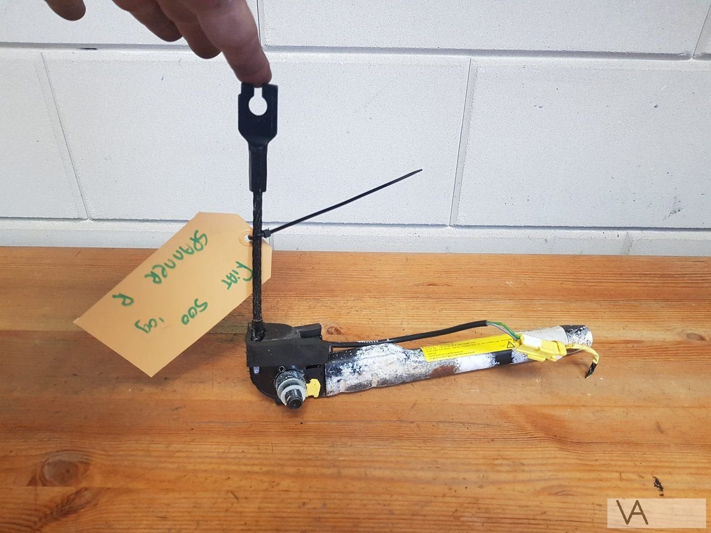 Fiat 500 2008 - 2017 gordelspanner rechts passagier €40, Gebruikt, -, -, Ophalen of Verzenden