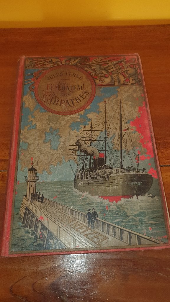 Jules Verne - Le Château des Carpathes  (+-1890) Hetzel, Enlèvement ou Envoi, Jules Verne