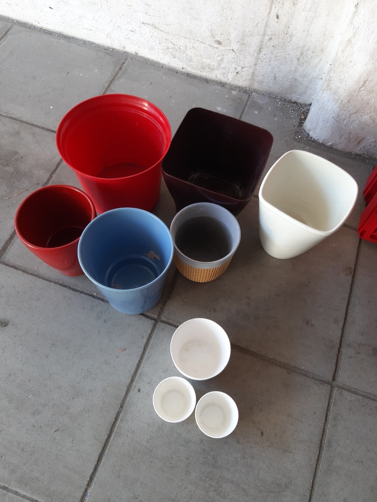 Cache pot, Enlèvement