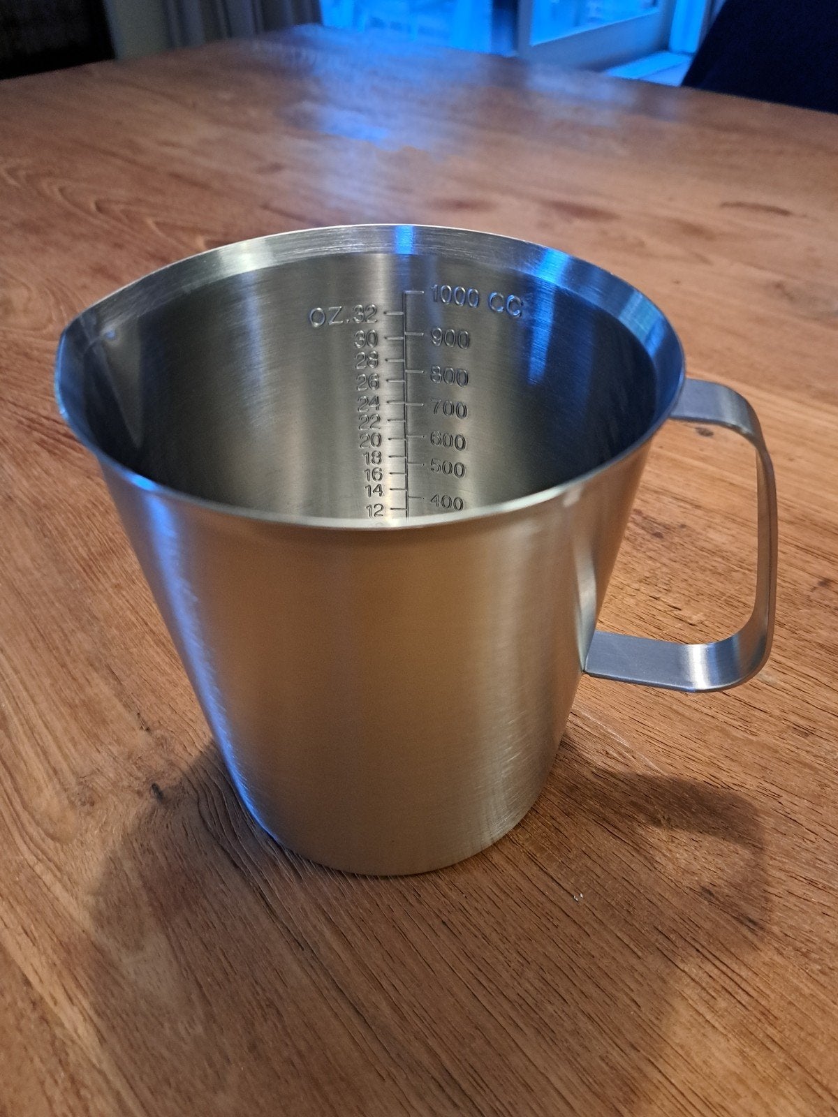 maatbeker, Maison & Meubles, Cuisine | Casseroles & Poêles, Enlèvement, Utilisé, Aluminium
