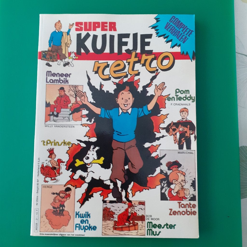Super KUIFJE Retro Complete verhalen Nieuwstaat!  Prijs: € 5, Boeken, Meerdere stripboeken, Ophalen of Verzenden, Zo goed als nieuw
