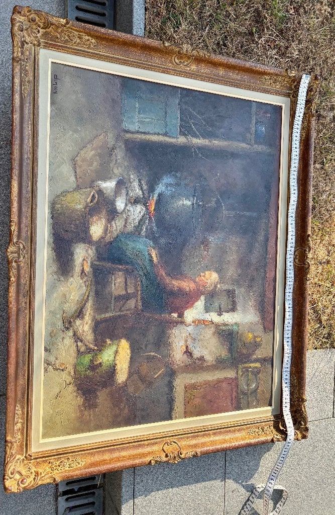 Demoen schilderij, Antiquités & Art, Cadre spécial, Autres techniques, Enlèvement, Nature morte