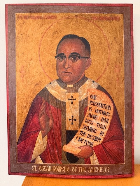 ikoon aartsbisschop Romero, Ophalen of Verzenden