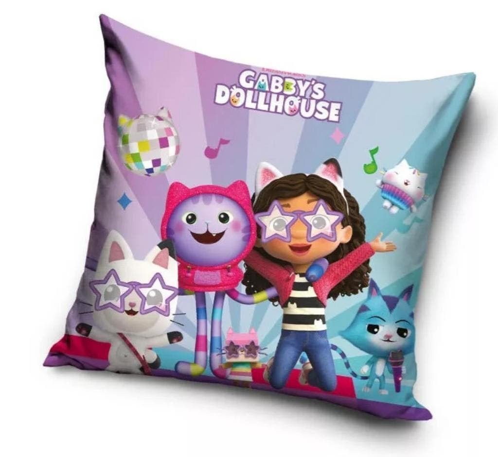 Gabby's Poppenhuis Kussen - Velours Sierkussen, Ophalen of Verzenden, Nieuw, Kleed of Kussen