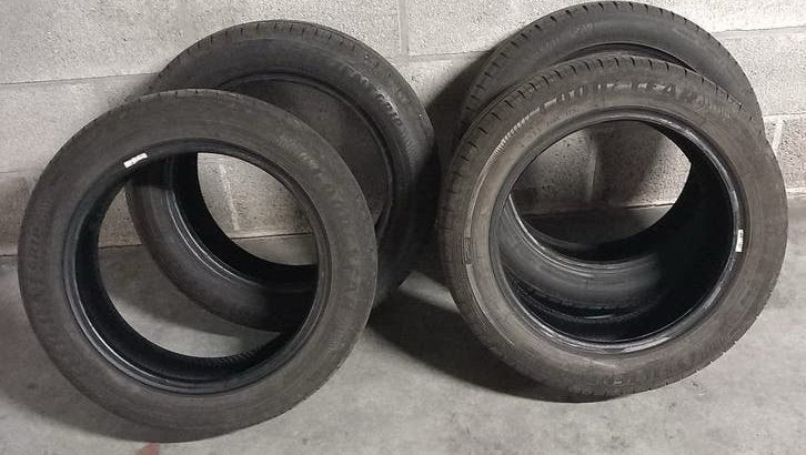 4 pneus été 185/55/R15, 15 pouces, Véhicule de tourisme, Pneus été, 185 mm