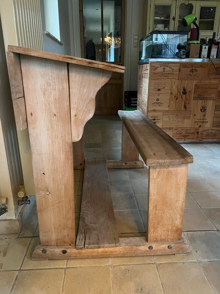 Schoolbank, Huis en Inrichting, Ophalen, Gebruikt