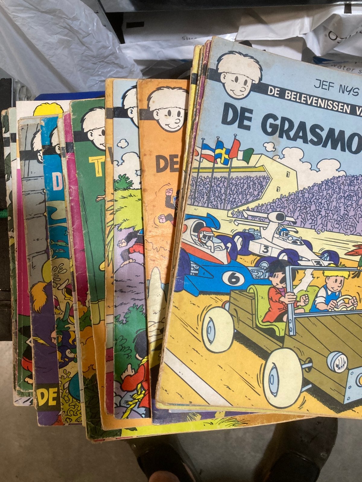 Strips Jommeke, Ophalen, Zo goed als nieuw