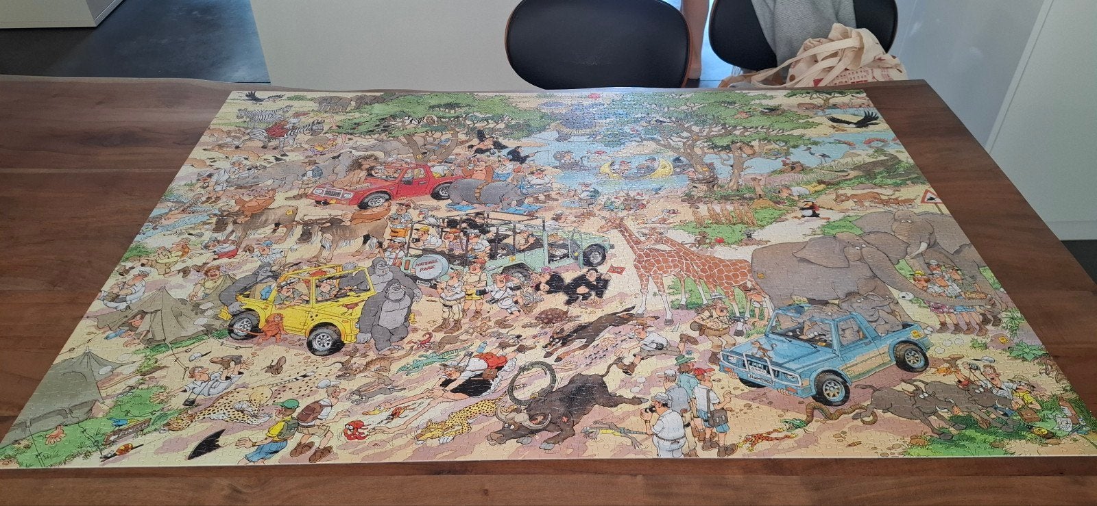 Puzzels Jan van Haasteren, Hobby en Vrije tijd, Ophalen, Meer dan 1500 stukjes, Zo goed als nieuw, Legpuzzel
