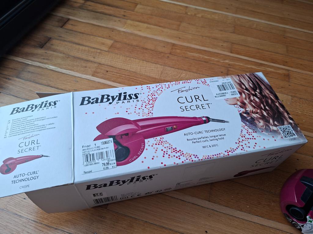 Babyliss Curl secret, Ophalen, Zo goed als nieuw, Krultang of Stijltang