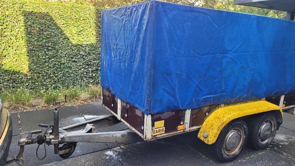 aanhangwagen remorque laadvermogen 1360 kilo, Auto diversen, Ophalen, Gebruikt