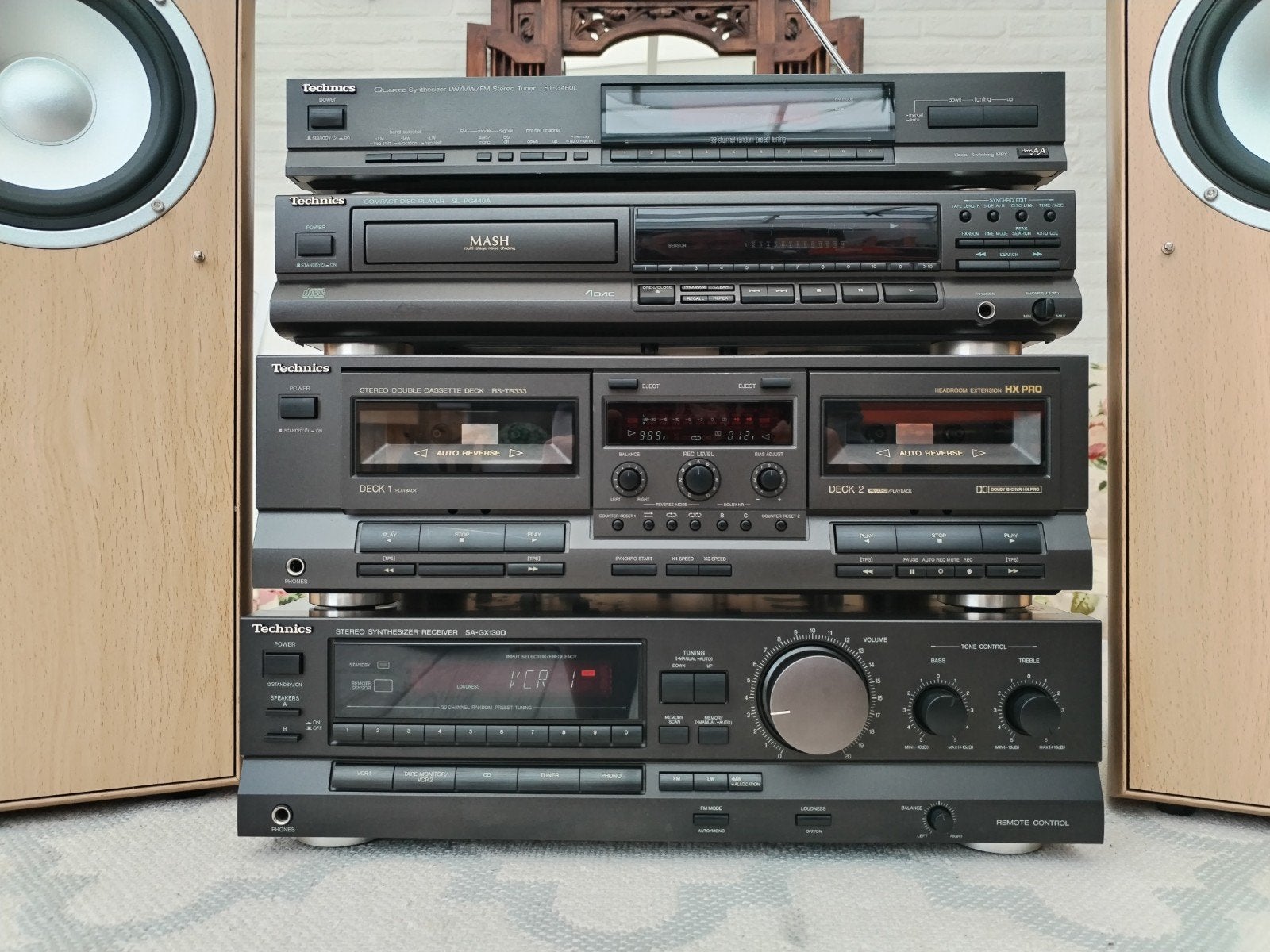 technics hifi set, Enlèvement