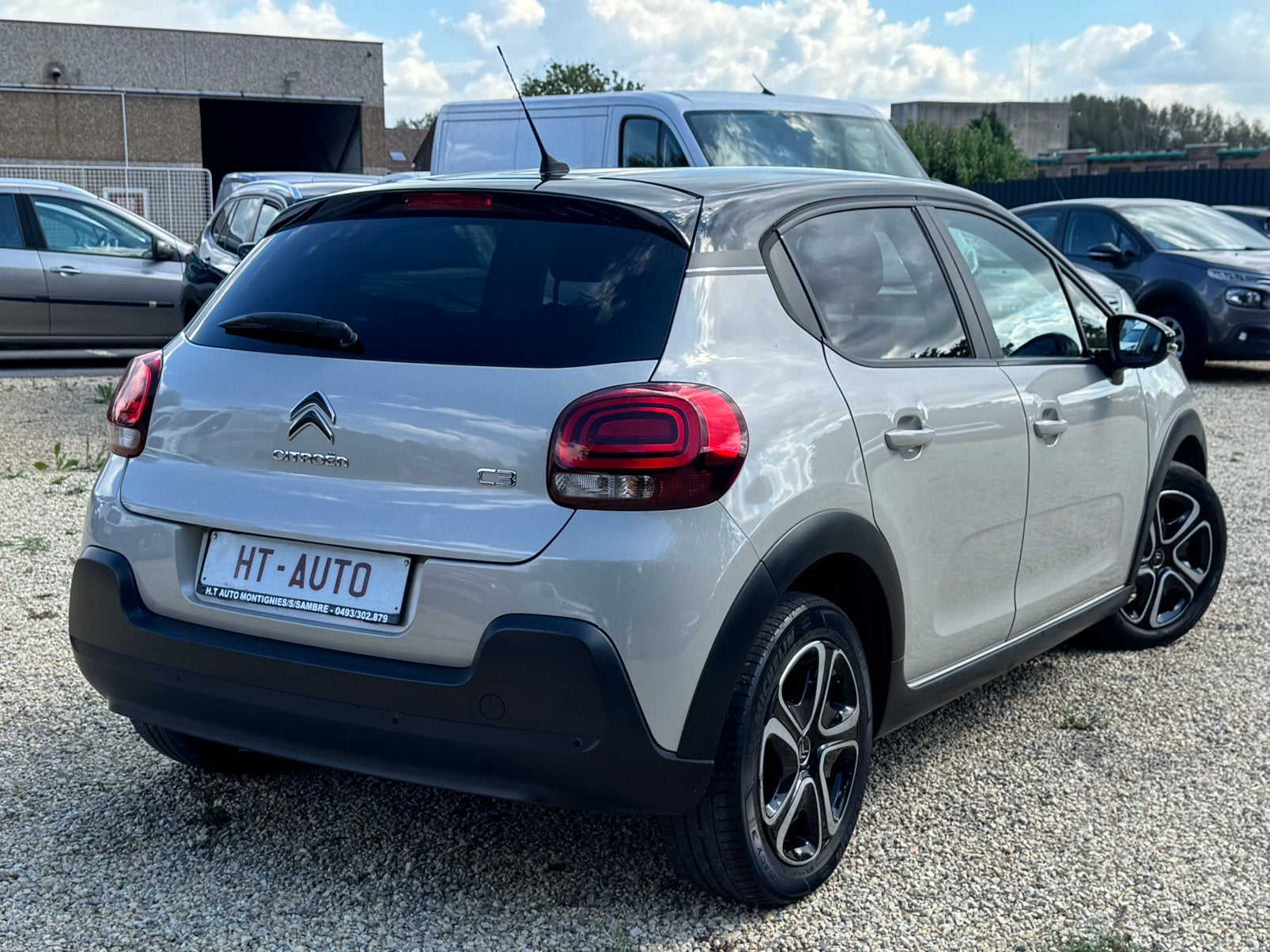 Citroen C3 1.2i Euro6d/Airco/Gps/Garantie!!!, Autos, Argent ou Gris, Achat, Euro 6, Entreprise