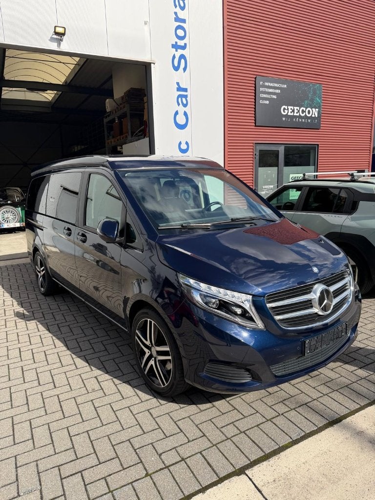 Mercedes Marco Polo V250 6-zitplaatsen  128.000 km 2018, Automaat, Blauw, Leder, Diesel