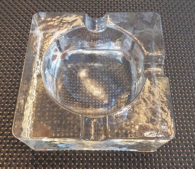 Asbak Pukeberg Kristal, Ophalen of Verzenden