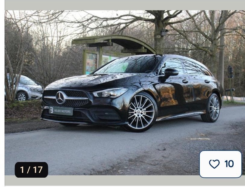 Mercedes break cla 180 fulloptie amg  pack, Auto's, CLA, 1600 cc, Zwart, 5 deurs
