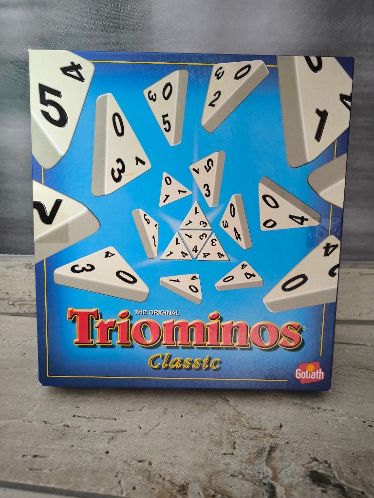 NEUF : jeu de société Triominos Classic, Trois ou quatre joueurs, Enlèvement, Neuf, Goliath