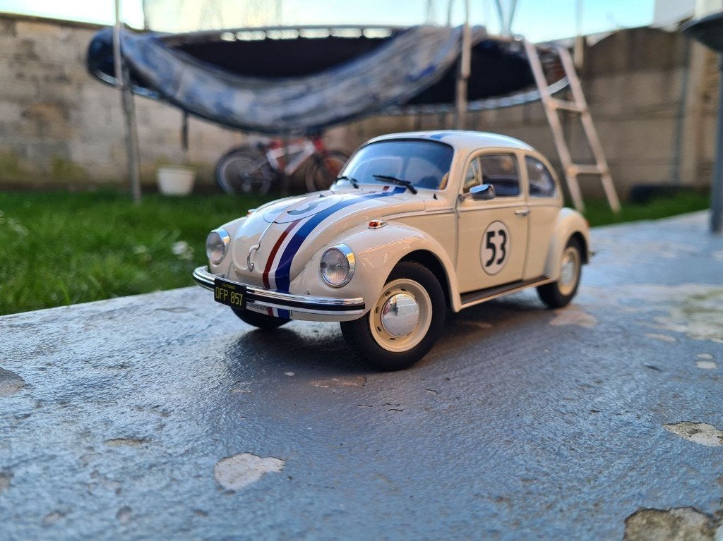VW BEETLE 1303 - Racer 53 - Échelle 1/18 - PRIX : 49€, Ophalen, Nieuw, Auto, Solido