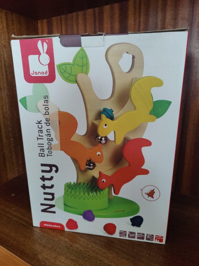 Janod knikker baan, Ophalen, Gebruikt