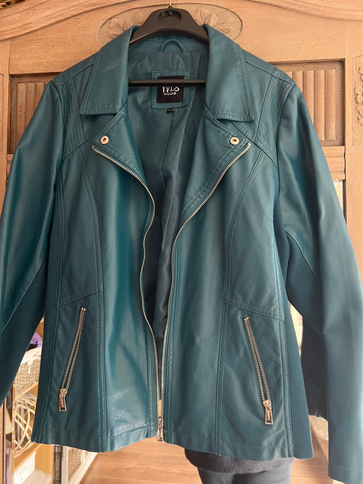Te koop jasje, Enlèvement, Comme neuf, Taille 46/48 (XL) ou plus grande, Bleu