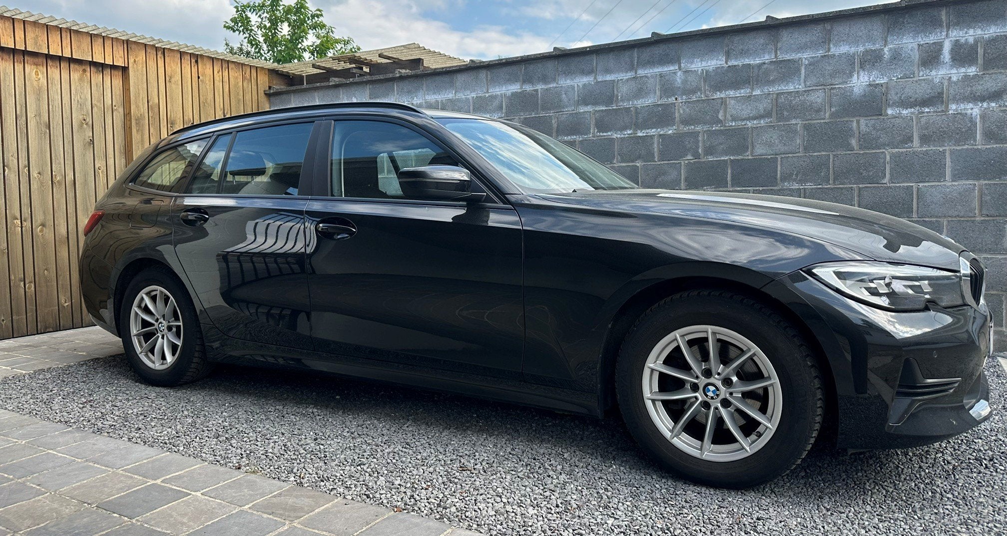 BMW 3 Serie 318 dA Touring Led Navi Leder BT Pdc Carplay, Achat, Euro 6, Entreprise, Carnet d'entretien
