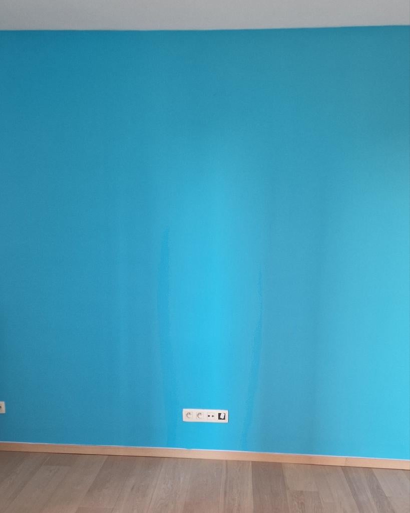 Blauwe verf ongeopend 5 en 10L, Doe-het-zelf en Bouw, Ophalen, Nieuw, Verf, 5 tot 10 liter