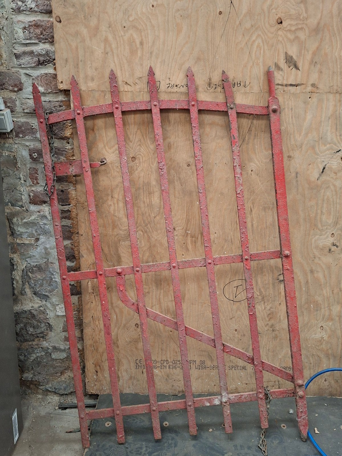 Belle porte barrière de jardin ancienne, Enlèvement ou Envoi