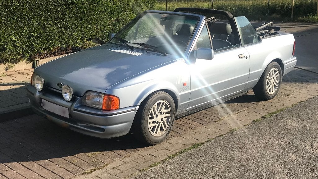 Ford Escort Cabriolet, Auto's, 4 zetels, Cabriolet, Leder, Handgeschakeld