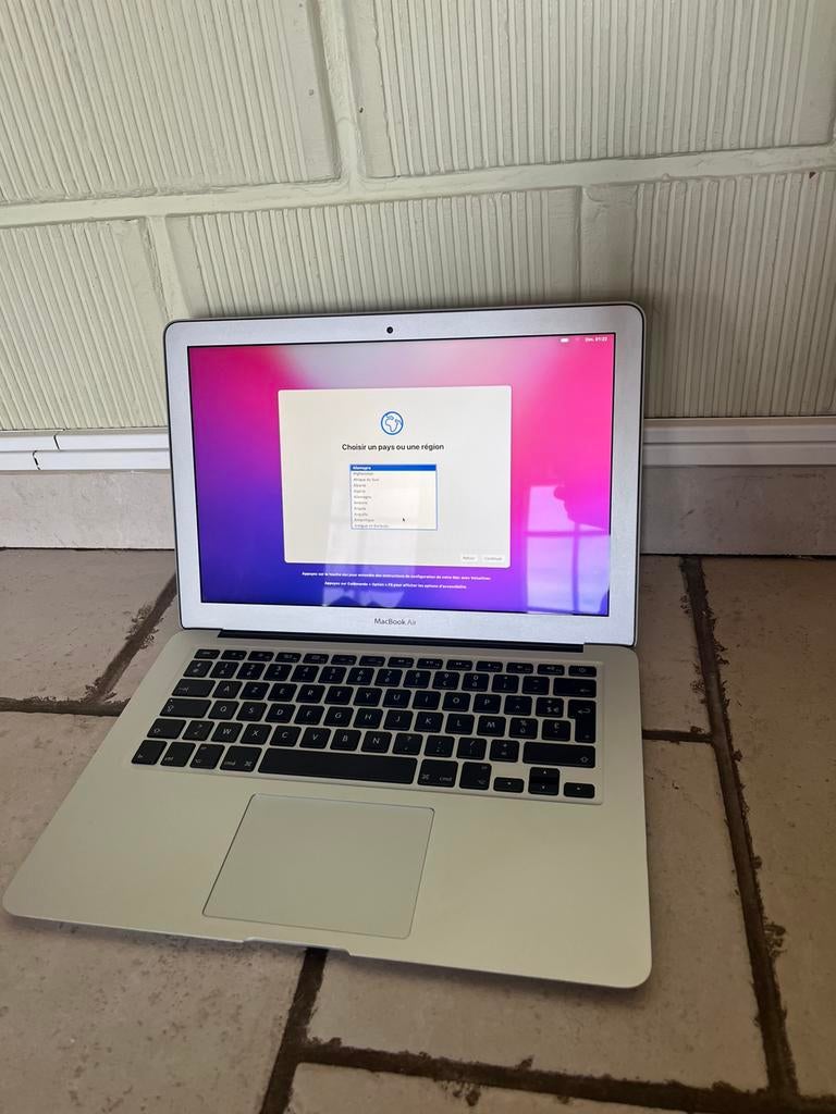 MacBook Air 2015, Enlèvement, Utilisé, Azerty, MacBook Air