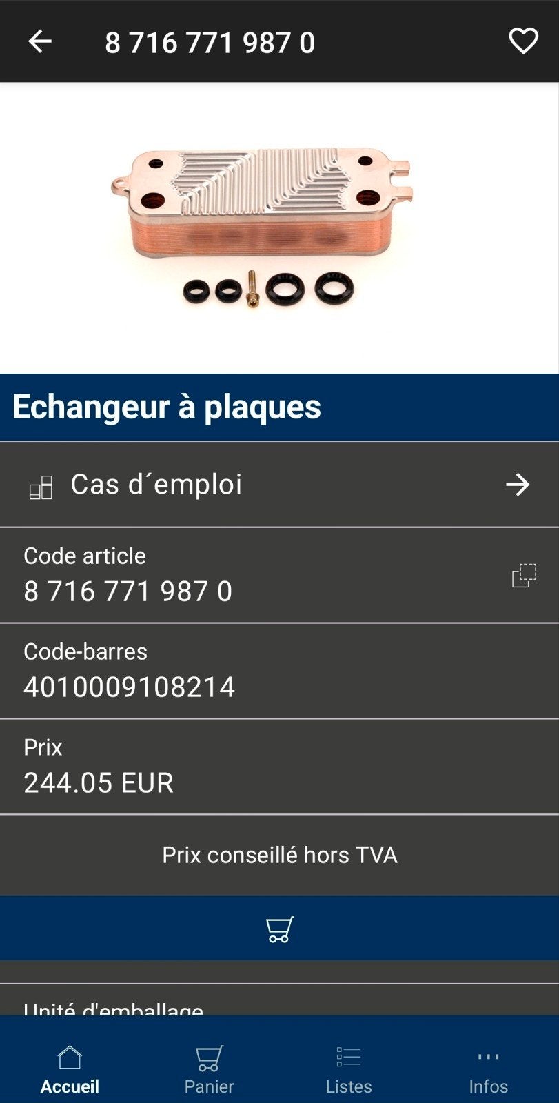 Buderus Logamax U154-24K échangeur à plaque (100% neuf), Enlèvement ou Envoi, Neuf