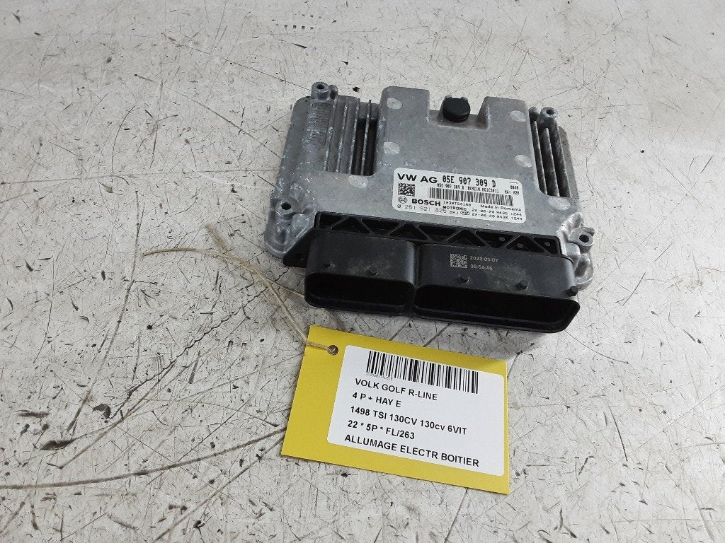 MODULE D ALLUMAGE Volkswagen Golf VIII (CD1) (05E907309D), Volkswagen, Volkswagen AG, Utilisé, Kundenbetreuung@volkswagen.de