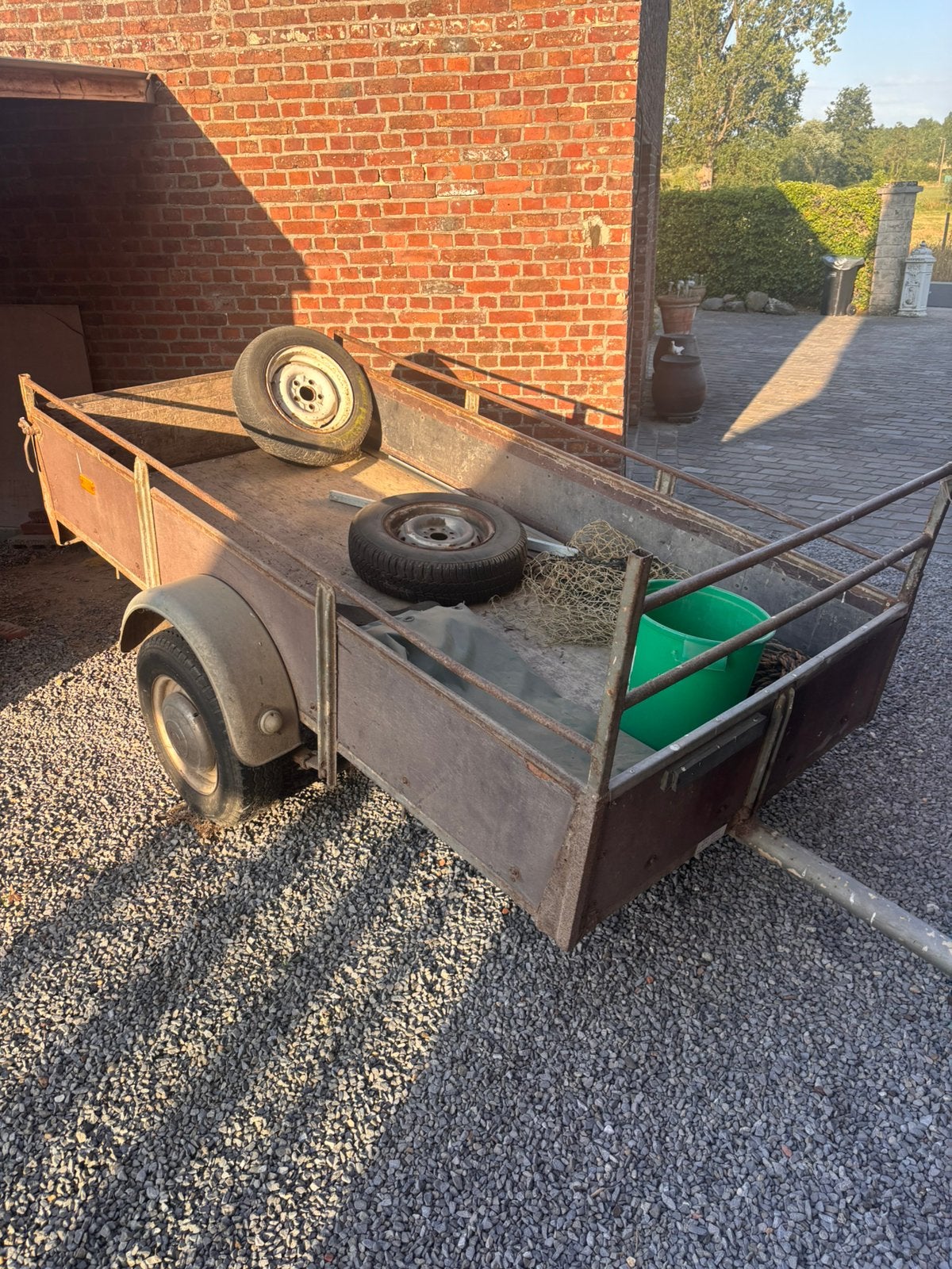 Aanhangwagen Saris, Auto diversen, Aanhangers en Bagagewagens, Ophalen, Gebruikt