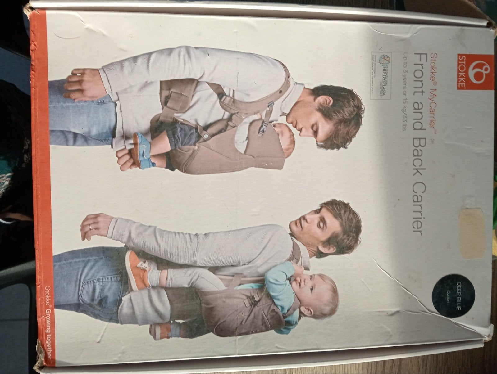 baby drager van stokke, Ophalen