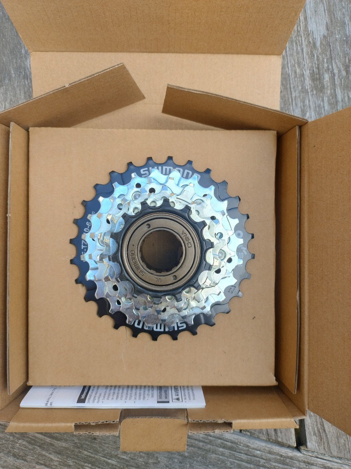 Freewheel Shimano 6 speed (Nieuw), Fietsen en Brommers, Fietsonderdelen, Ophalen, Overige typen, Kinderfiets, Shimano freewheel schroefpion cassette fiets wiel versnelling