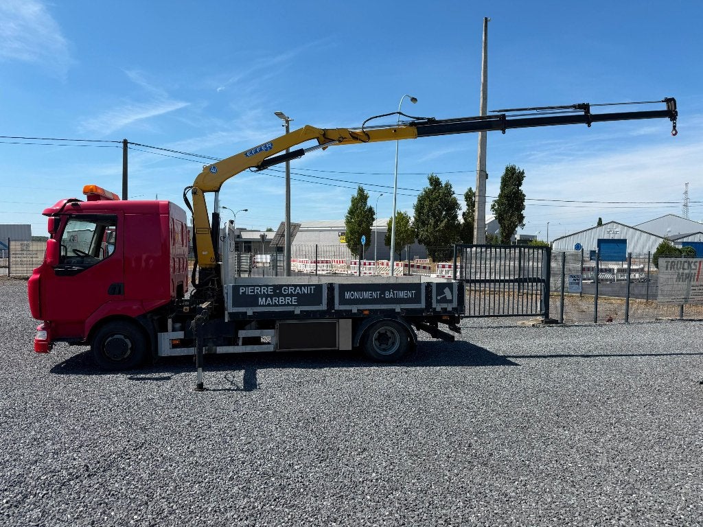 Renault Midlum *Grue Effer 62-3S* 4X2, Auto's, Testrit aan huis, Renault, Grijs, 2 deurs