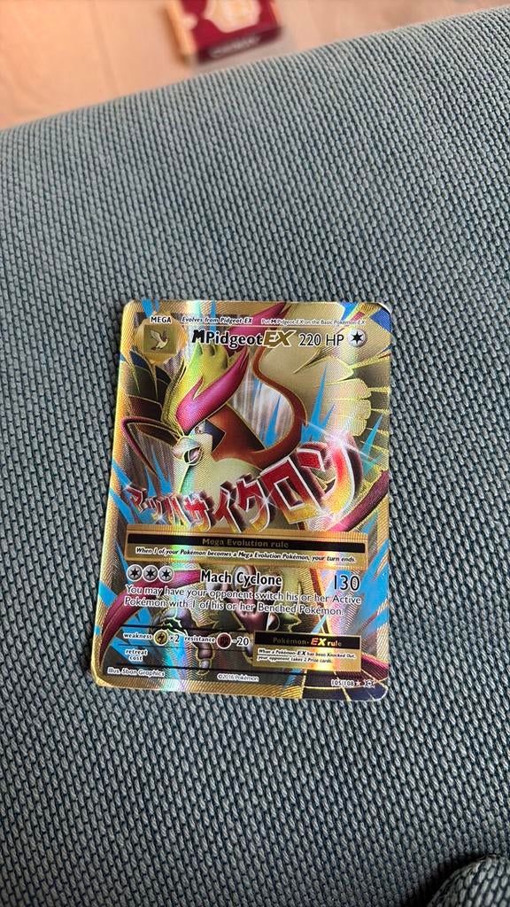 Mewtwo EX, Mega Pidgeot EX & Rayquaza GX (origineel), Enlèvement, Comme neuf