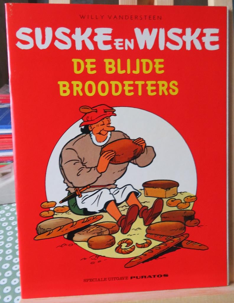 Suske en Wiske De blijde broodeters Puratos, Ophalen of Verzenden, Nieuw