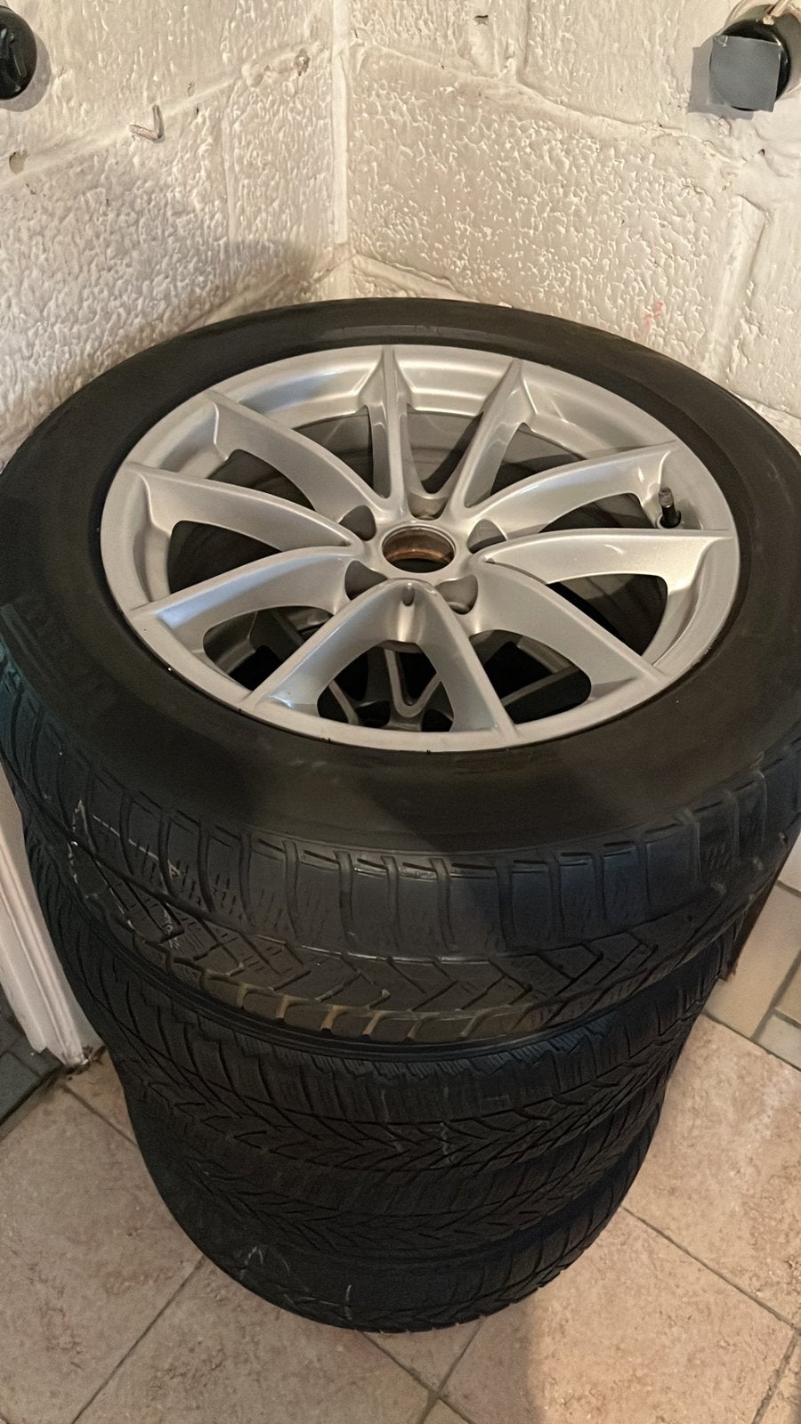 BMW 225/55/17R, Autos : Pièces & Accessoires, Enlèvement, 17 pouces