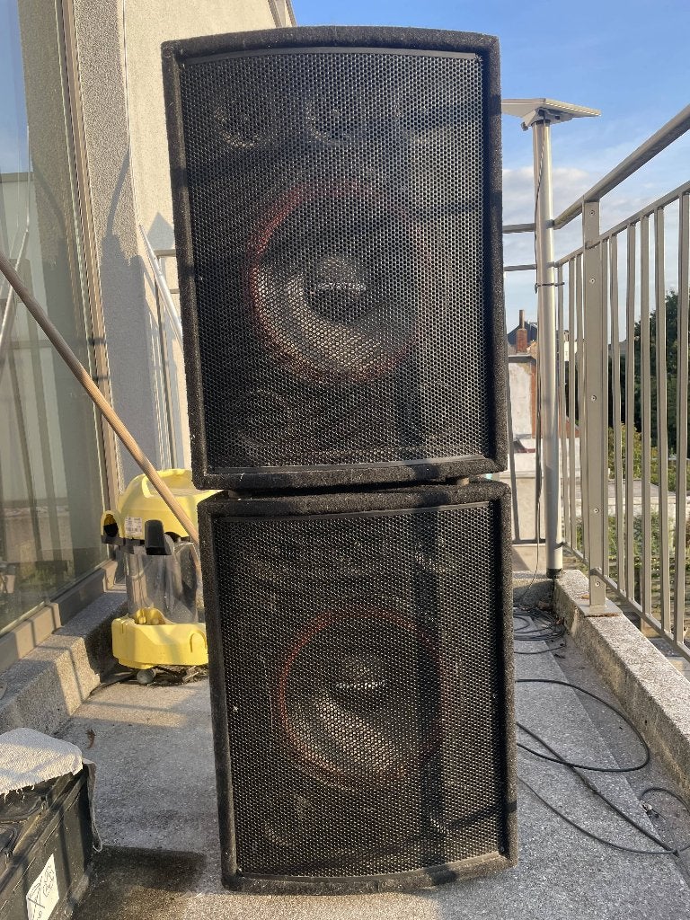 2 Enceintes JB SYSTEMS (Woofer 15 "), (200 watts RMS), Enlèvement, Utilisé, 150 watts ou plus, Haut-parleur central