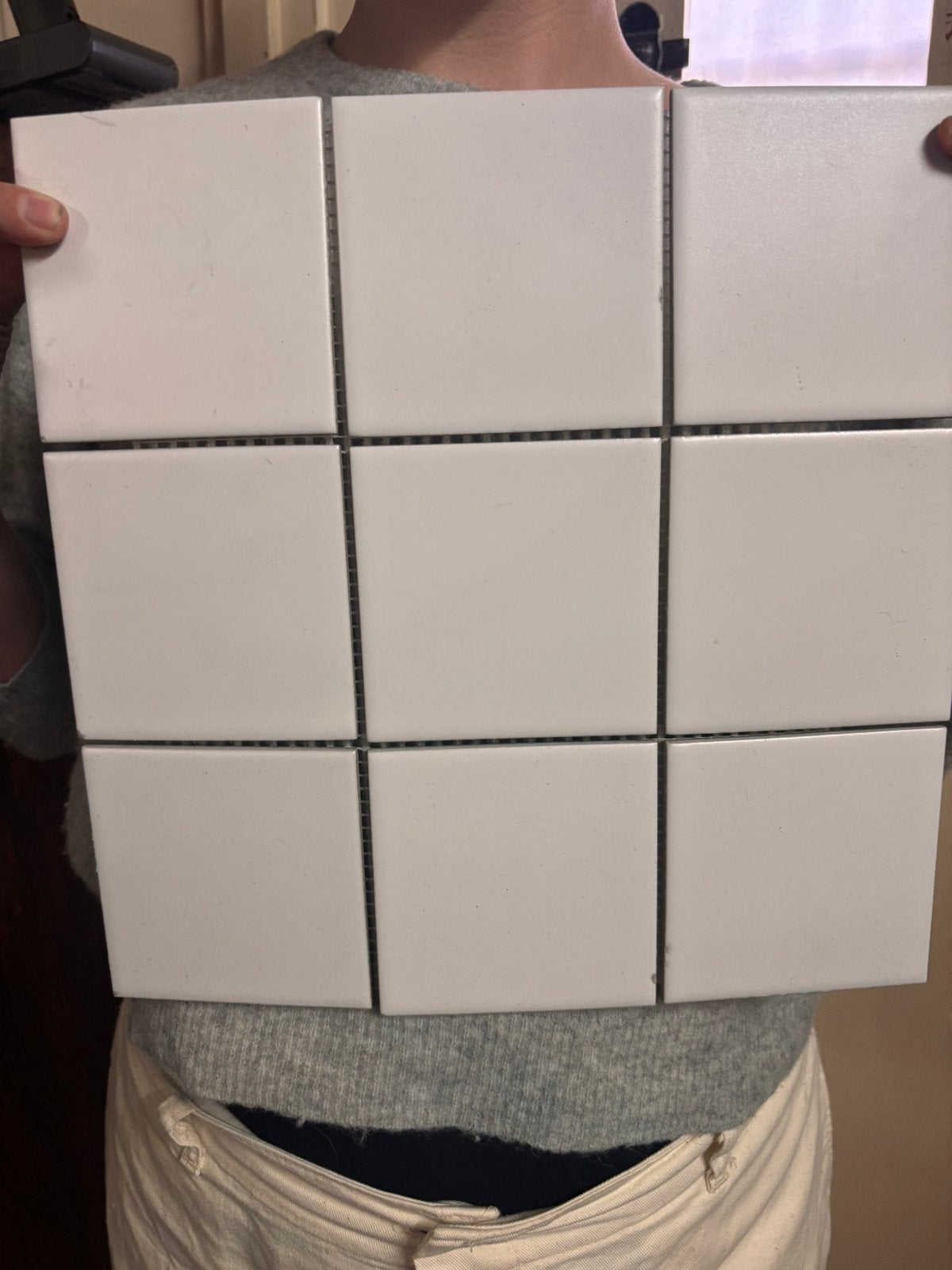 Tegel wit 10x10 cm (12m2), Huis en Inrichting, Kasten | Ladekasten, Ophalen, Nieuw