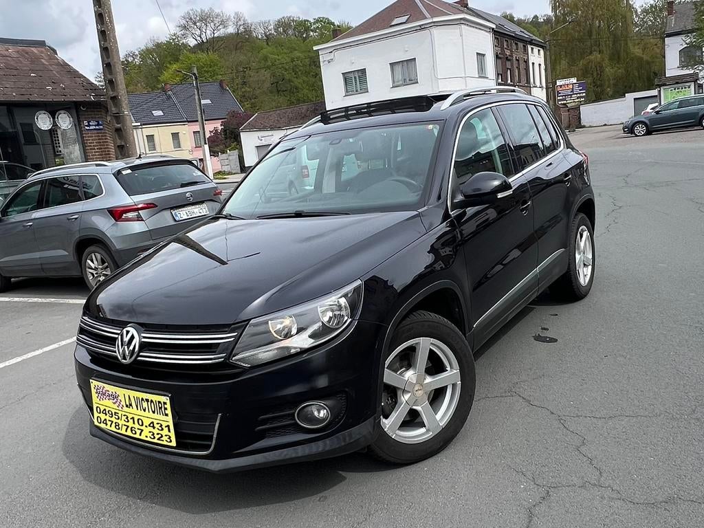 Volkswagen Tiguan 2.0 TDi 2013 année 128000km 0032478767323, Auto's, Voorwielaandrijving, 139 g/km, Zwart, 4 cilinders