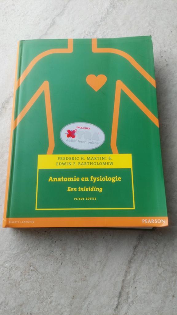 Frederic H. Martini - Anatomie en fysiologie, Boeken, Schoolboeken, Nederlands, Ophalen of Verzenden