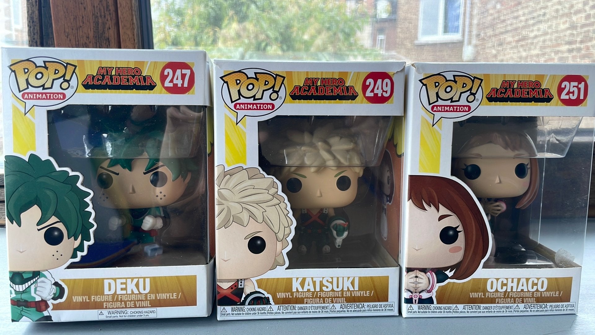 Pop my hero academia, Ophalen, Zo goed als nieuw